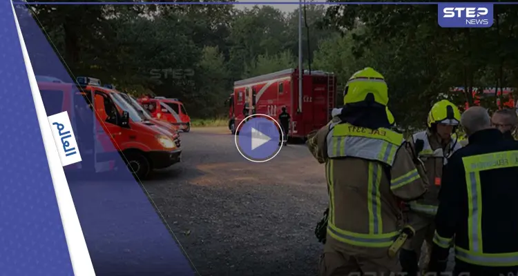 بالفيديو|| انفجار ضخم في مستودع ذخيرة بألمانيا وألسنة النيران تطال الغابات: أخبار