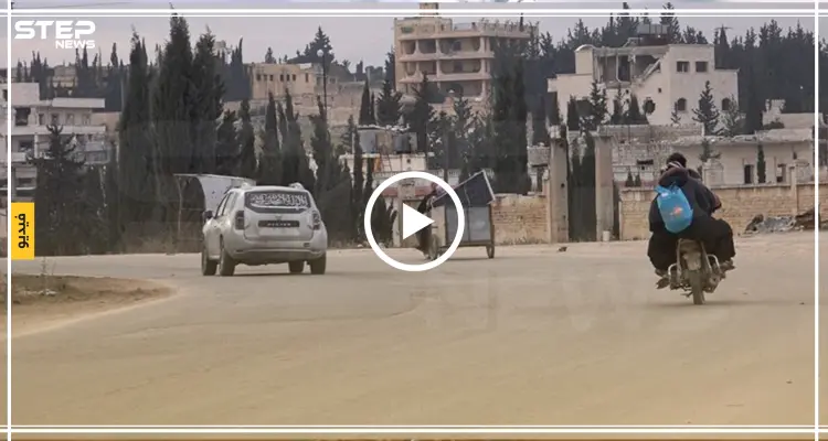 شاهد حركة نزوح كبيرة لأهالي ريف حلب الغربي هرباً من قصف النظام السوري وبوادر الحرب هناك: أخبار