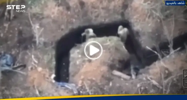 شاهد ما فعلته مسيرة روسية بجنديين أوكرانيين داخل خندق.. وكيف دمرت قوات بوتين دبابة سويدية: أخبار