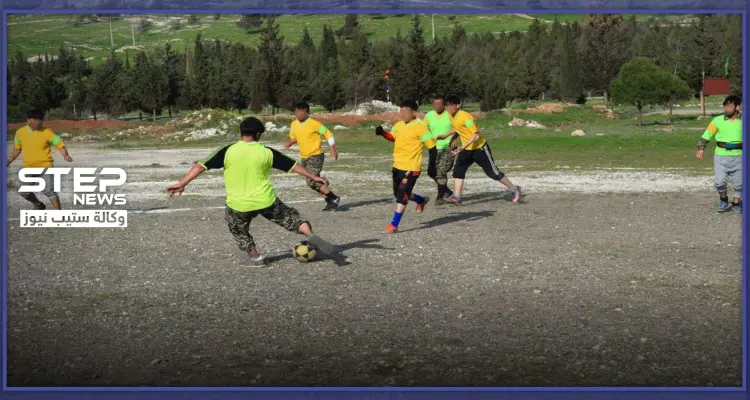 بالصور|| ميليشيا "فاطميون" تستغل الهدنة وكورونا وترفّه عناصرها بنشاطات رياضية..: أخبار