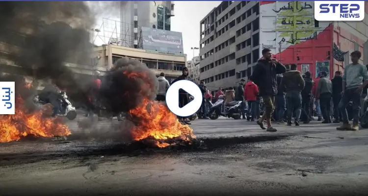 بالفيديو|| مؤازرة مدنية.. متظاهرون من مدن لبنانية يتوجهون إلى طرابلس لدعمها: أخبار