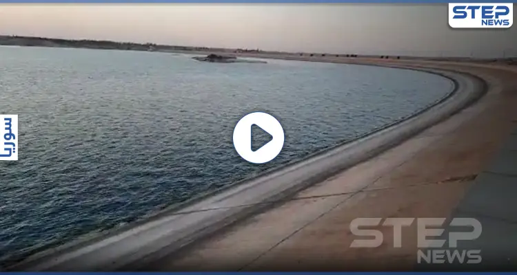 خاص|| مشاهد لانخفاض سد الفرات وتحذيرات من كارثة بعد تجاوزات تركية على مياه النهر: أخبار