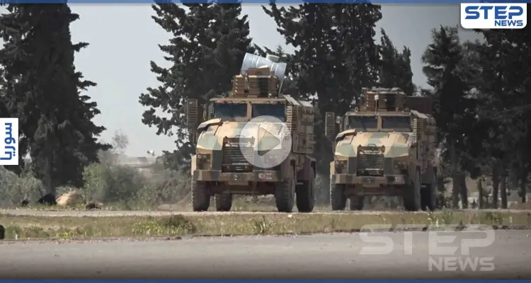 شاهد تعزيزات عسكرية إلى النقاط التركية المحاصرة من النظام السوري شرق إدلب: أخبار