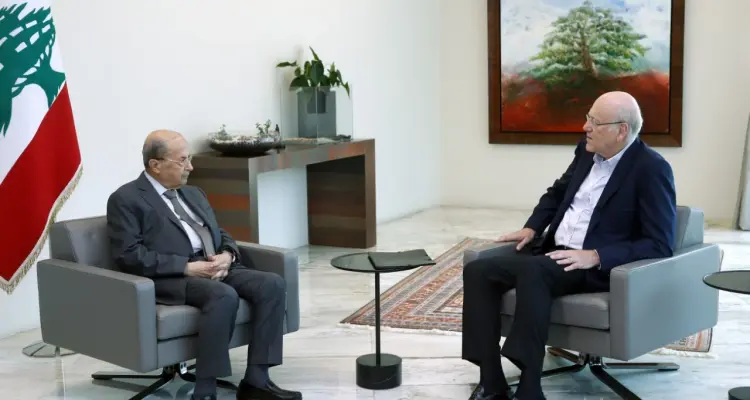 الرئيس اللبناني يتحدث عن أزمة القرداحي والأخير "لن أستقيل": أخبار