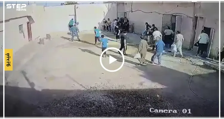 شاهد بالفيديو | سجناء من عناصر "داعش" يحاولون الفرار من أحد سجون "قسد" بريف الحسكة: أخبار