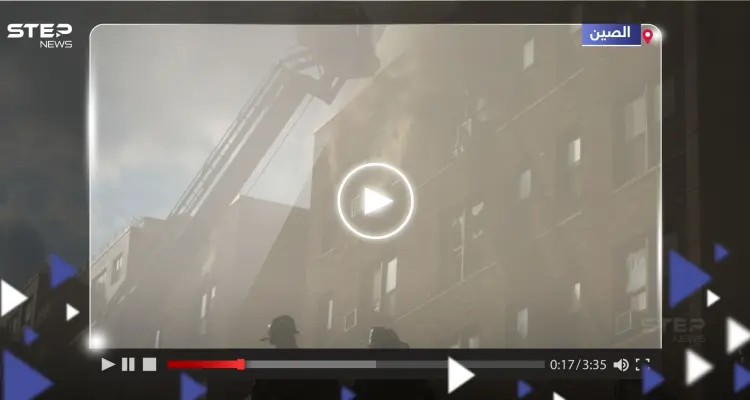 في مشهد "مخيف".. أم تلقي رضيعتها من الطابق الرابع أثناء اندلاع النيران بشقتها: أخبار