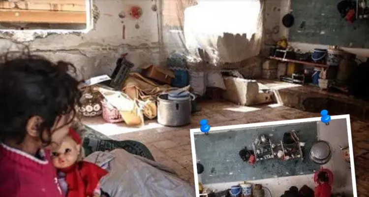 نازحون يفترشون مدرسة شمال إدلب: أخبار