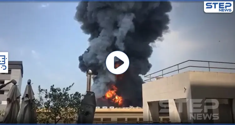 حريق ضخم في مرفأ بيروت وألسنة اللهب تصل عنان السماء مثيرة مخاوف اللبنانيين (فيديو): أخبار