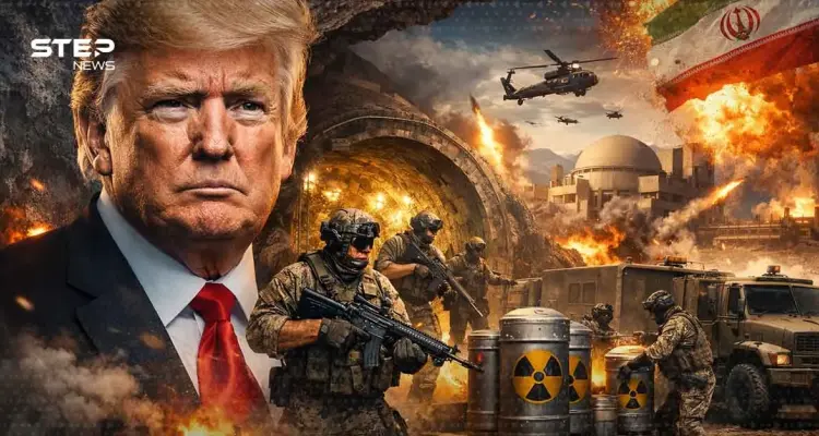 خطة سرية لترامب للاستيلاء على اليورانيوم الإيراني.. عملية عسكرية قد تغيّر موازين الحرب: أخبار