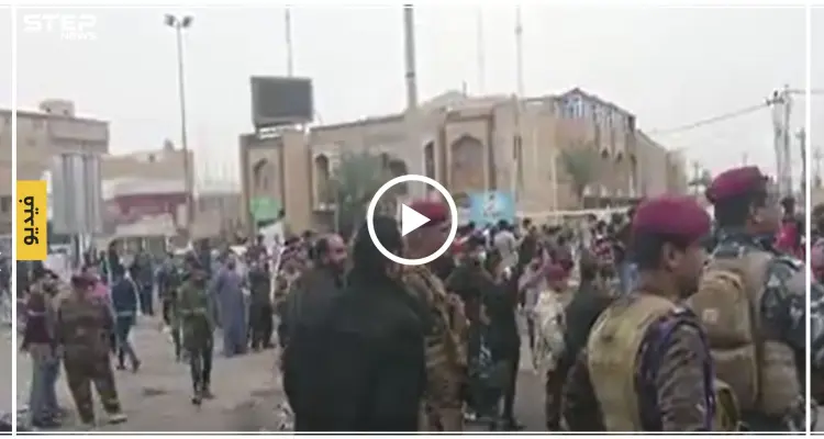 بالفيديو|| ملثمون يطلقون الرصاص الحي على متظاهري العراق.. وعنصرين من القوات الأمنية يبكون بحرقة: أخبار
