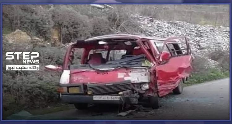 شاهد|| قتلى وجرحى بينهم جنود روس بحادث سير في طرطوس: أخبار