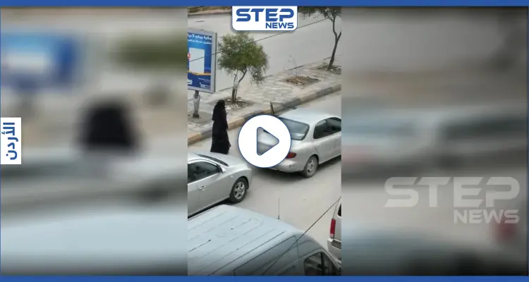 بالفيديو|| غير مبالية بحظر التجوال.. أردنية منقبة ترقص بالشارع: أخبار