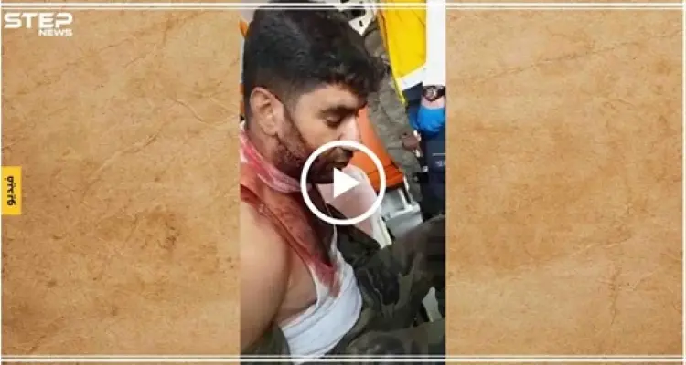 شاهد بالفيديو|| عنصر من قوّات "نبع السلام" يُحقق مع ضابط بجيش الأسد ممن أسروا برأس العين: أخبار