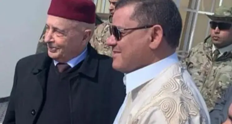 اجتماع مغلق وهام بين رئيس الحكومة الليبية عبد الحميد الدبيبة وعقيلة صالح: أخبار