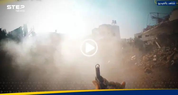 شاهد|| التحام مقاتلي القسام مع جنود وآليات الجيش الإسرائيلي وسط غزة: أخبار