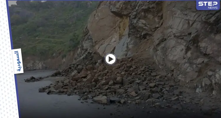 بالفيديو|| انهيارات صخرية وانقطاع للطرق في السعودية بسبب الأمطار الغزيرة: أخبار