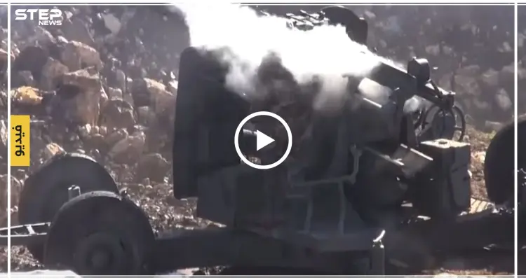 بالفيديو|| قوات النظام السوري توجه مرابط النيران وتستعد للاحتمالات بريف اللاذقية: أخبار