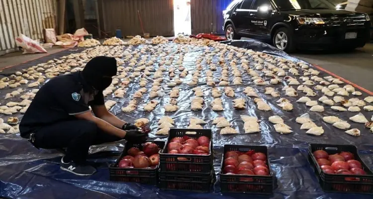 بالفيديو|| السعودية تقبض على 14.4 مليون قرص مخدر قادمة من لبنان: أخبار