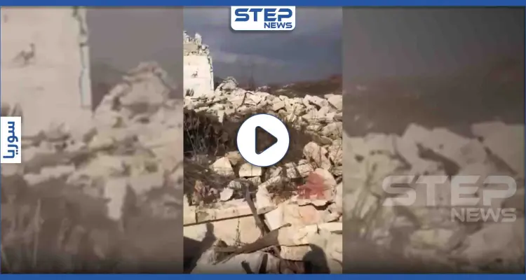 بالفيديو || رجل حلبي يفقد قدمه بانفجار لغم خلال تفقّده لمنزله المدمّر: أخبار