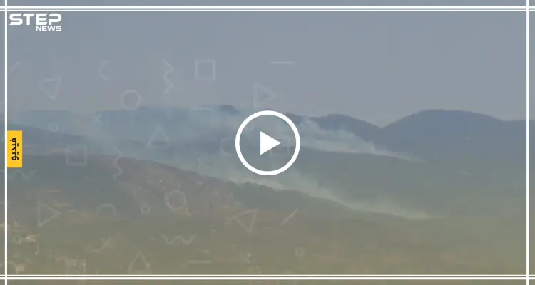 اشتعال الحرائق بأحراش جبال اللاذقية إثر القصف الجوي والبري على المنطقة (فيديو): أخبار