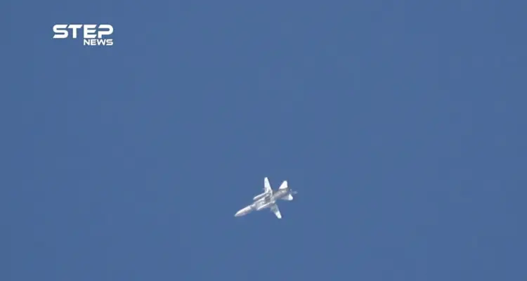 قصف جوي من الطيران الروسي على مدينة كفرزيتا بريف حماة الشمالي: أخبار