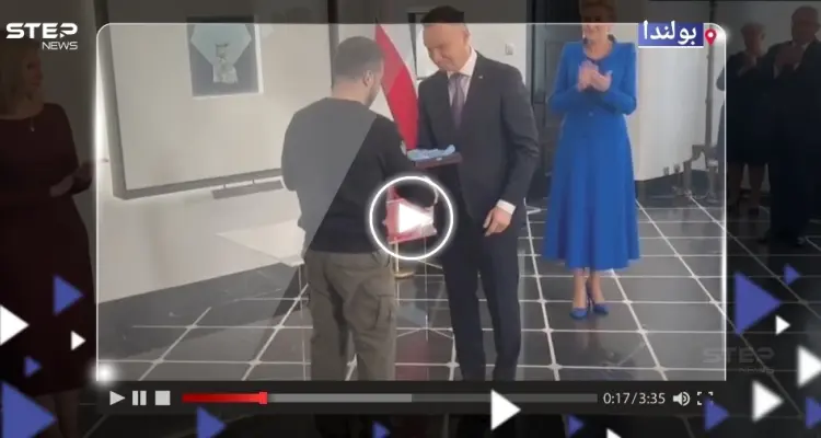 بالفيديو|| زيلينسكي يحصل على هدية من بولندا.. وبوتين يبحث عن "بديل" لفاغنر: أخبار