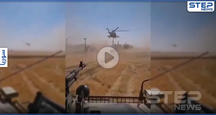 بالفيديو|| صراع مروحيات ومدرعات بين الجيشين الأمريكي والروسي شمال شرق سوريا يوقع خسائر بشرية: أخبار