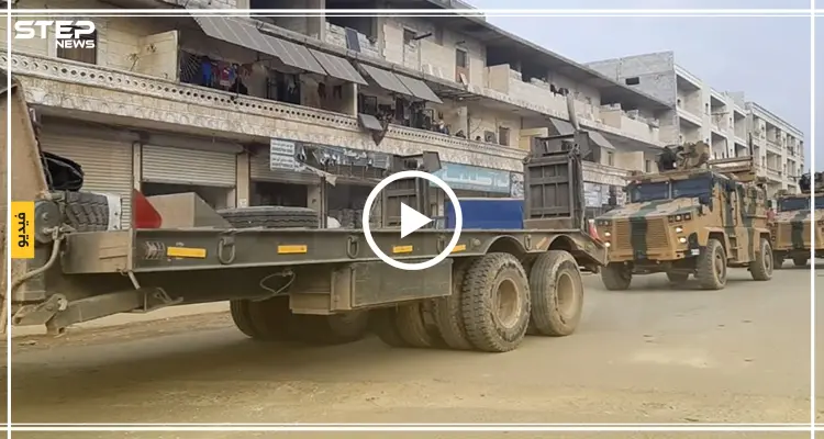 خاص بالفيديو|| قوات النظام السوري تستهدف رتلًأ تركيًا غربي حلب.. والأرتال تستمر بالتوافد للشمال السوري: أخبار