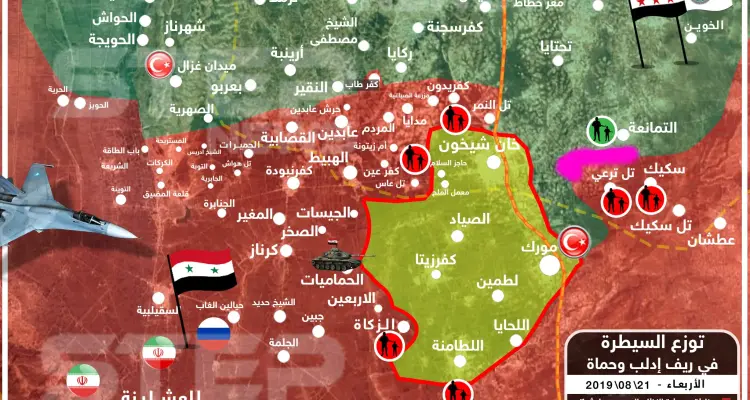 النظام يُسيطر على "تل ترعي" بريف إدلب، والمناطق المحيطة خالية من التواجد العسكري: أخبار