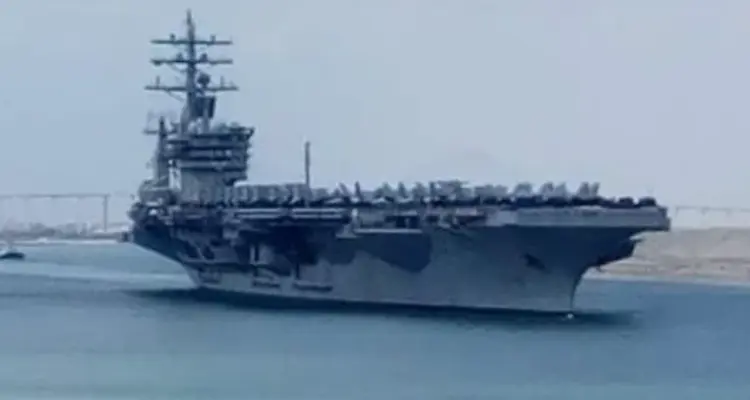 تعطل السفينة RUMFORD بمجرى قناة السويس يعيدها للواجهة من جديد وهيئة القناة توضح (فيديو): أخبار