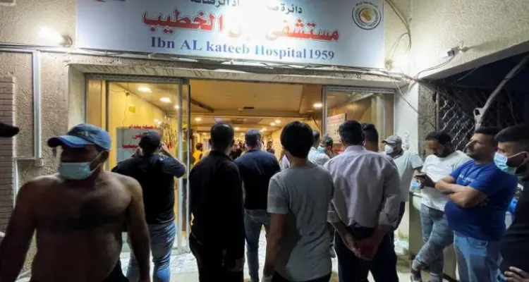 ارتفاع أعداد الضحايا في حريق مستشفى ابن الخطيب في بغداد ووزارة الداخلية تتوعد المقصرين: أخبار