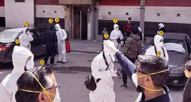 افتتاح فرع مكافحة الكورونا في سوريا : أخبار