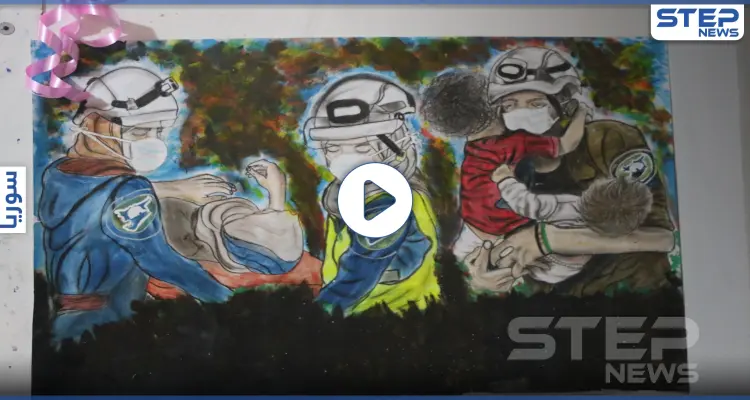 ستيب نيوز ترصد فعالية معرض "رسمة حلم" في مدينة إدلب: أخبار