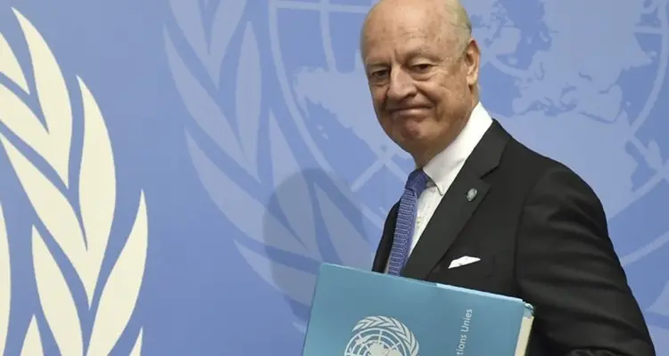 دي ميستورا يعتذر عن فشله بإنجاح عملية اللجنة الدستورية، وجيفري يُلغي اجتماعاته بشأن سوريا: أخبار