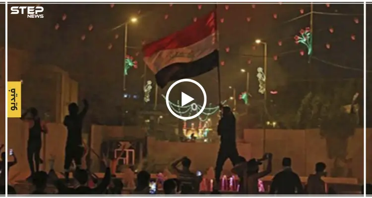 فيديو.. متظاهرون يحاصرون القنصلية الإيرانية.. والقوات الأمنية تهدد باقتحام ساحة التحرير: أخبار