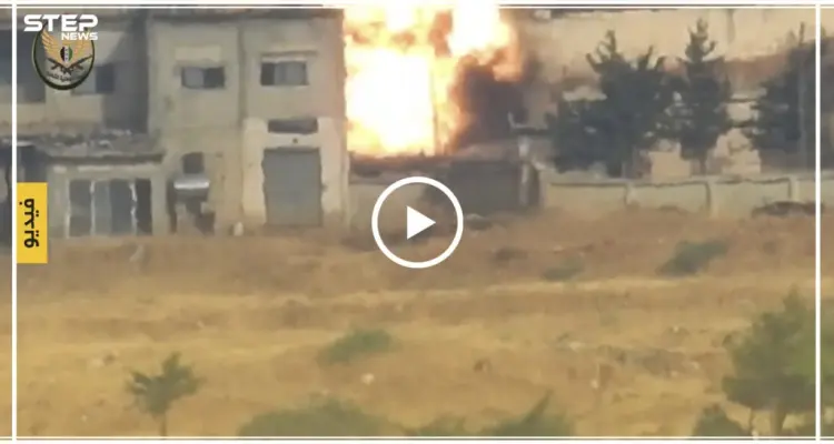 بصاروخ مضاد للدروع.. تدمير سيارة نقل ذخيرة لقوات الأسد غربي حماة (فيديو): أخبار