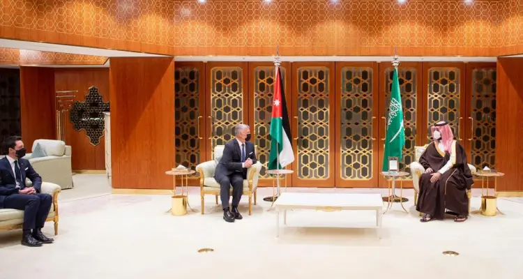 اجتماع بين ولي العهد السعودي وملك الأردن في الرياض.. إليك التفاصيل: أخبار