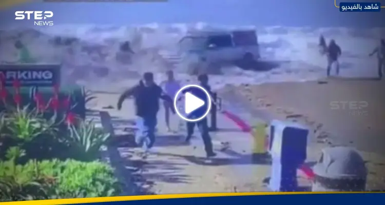 شاهد|| أمواج هائلة تطارد المواطنين على سواحل كاليفورنيا.. والسلطات تتحرك: أخبار