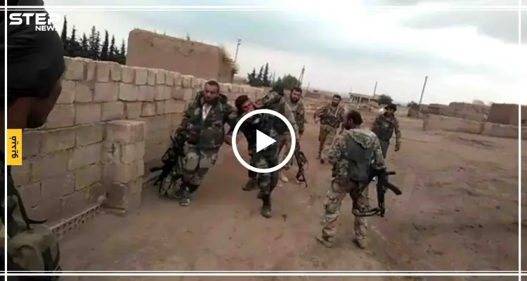 بالفيديو|| لحظة أسر عناصر النظام السوري على يد القوّات التركية وفصائل المعارضة برأس العين: أخبار