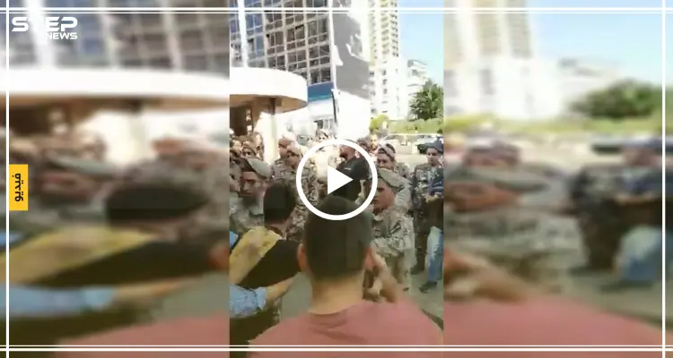 مناصرون لحزب الله يحرقون نصب "القبضة" في بيروت.. والجيش اللبناني يعيد فتح الطرقات (فيديو): أخبار