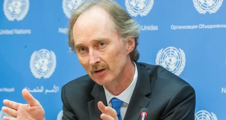 بيدرسون يكشف الطريقة الوحيدة لحل الملف السوري.. ويتحدث عن العقوبات المفروضة على دمشق: أخبار