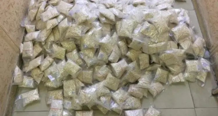 الأجهزة الأمنية المصرية تضبط نصف مليون حبة مخدرة عبر معبر حدودي: أخبار