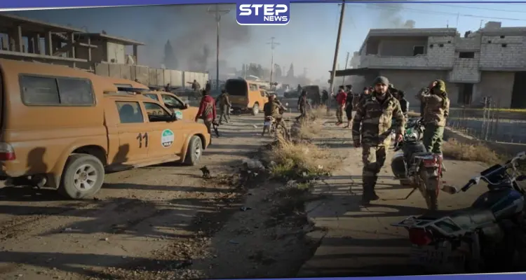 بالفيديو || قتلى أتراك وجرحى بانفجار مفخخة استهدفت حاجزا مشتركًا بمدينة رأس العين: أخبار