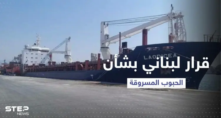 قرار قضائي بشأن باخرة الحبوب "المسروقة" الراسية في ميناء طرابلس: أخبار