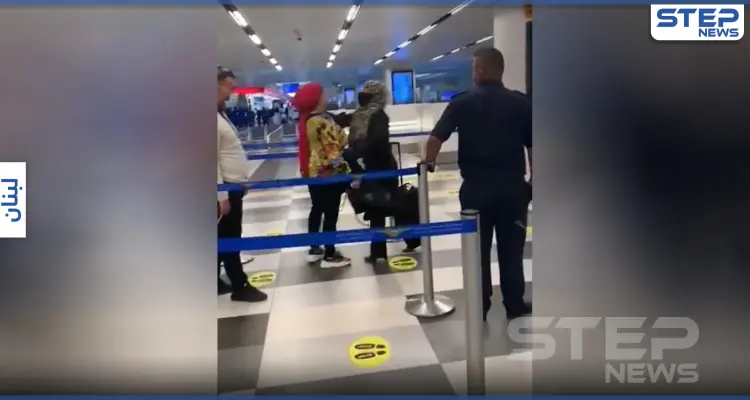 بالفيديو|| "بالكف والرفس".. مشاجرة نسائية بين لبنانيتين في مطار بيروت: أخبار