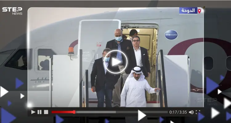 شاهد لحظة وصول الأمريكيين المفرج عنهم من إيران إلى الدوحة وطهران تنتظر أرصدة مجمدة: أخبار