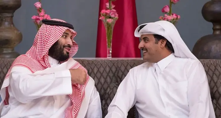 الملك سلمان والأمير محمد بن سلمان يبرقان إلى أمير قطر.. إليك مضمون الرسالة: أخبار