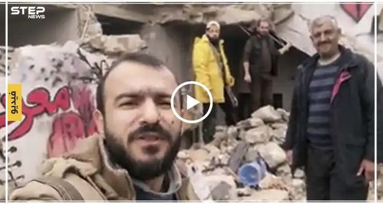 بالفيديو|| من بين ركام معرة النعمان.. ناشطون يوجهون رسالة لـ"بشار الأسد" وقواته: أخبار