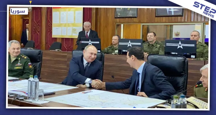 بالصور: فلاديمير بوتين يباغت الأسد بزيارة مفاجئة إلى دمشق!: أخبار