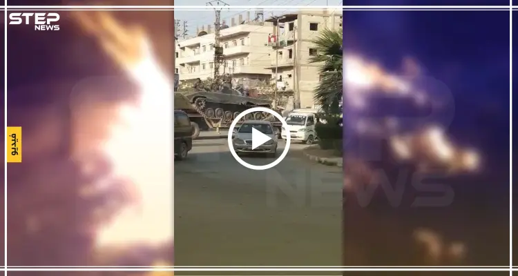 مدني يوثق دخول دبابات النظام إلى منبج قائلًا:" الجيش العربي السوري.. والله لتاكلون...!"(فيديو): أخبار